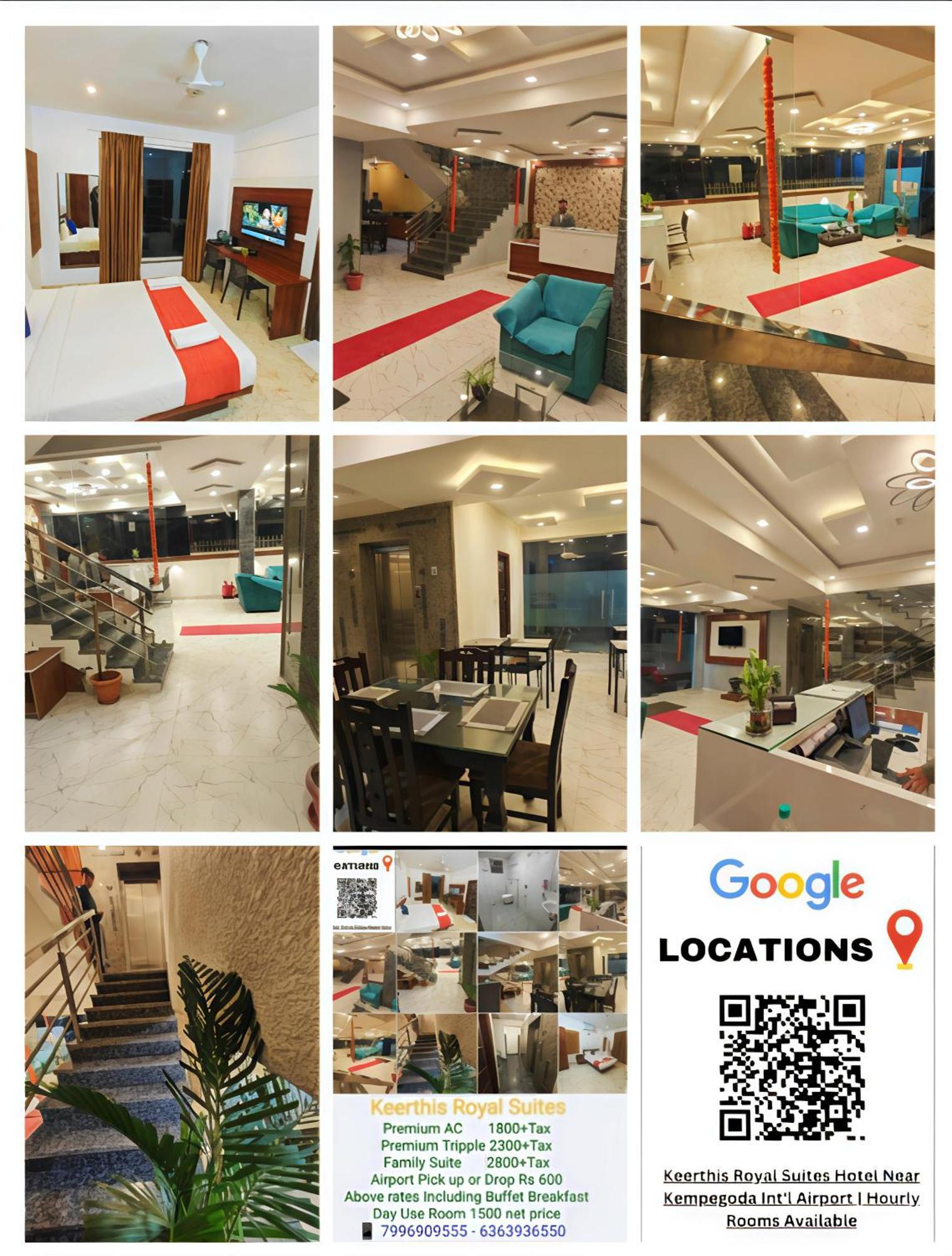 Keerthis Royal Suites - Near International Airport Terminal 1 And 2 Yelahanka Exterior foto